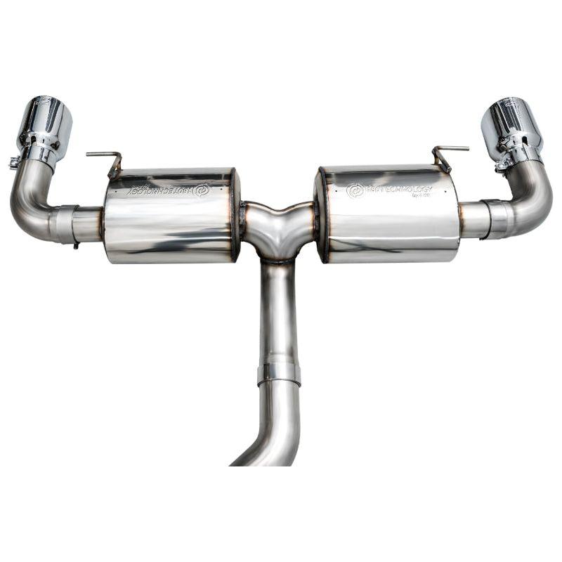 AWE 19-23 BMW 330i / 21-23 BMW 430i Base G2X Touring Axle Back Exhaust - Chrome Silver - The Coin Has A Say