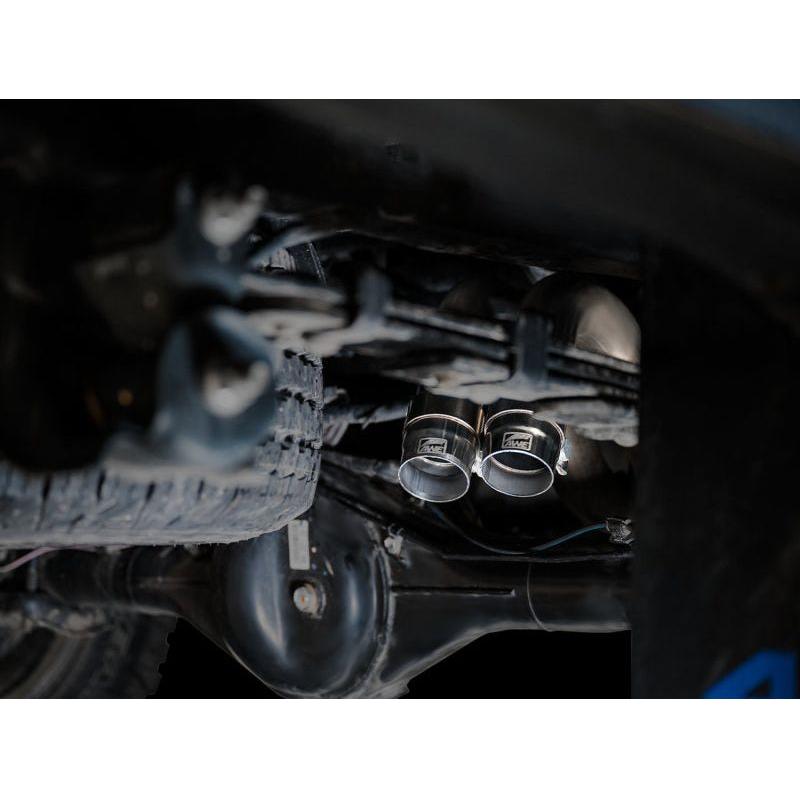 AWE 2016-2023 Toyota Tacoma 0FG Exhaust with BashGuard - No Tips - The Coin Has A Say