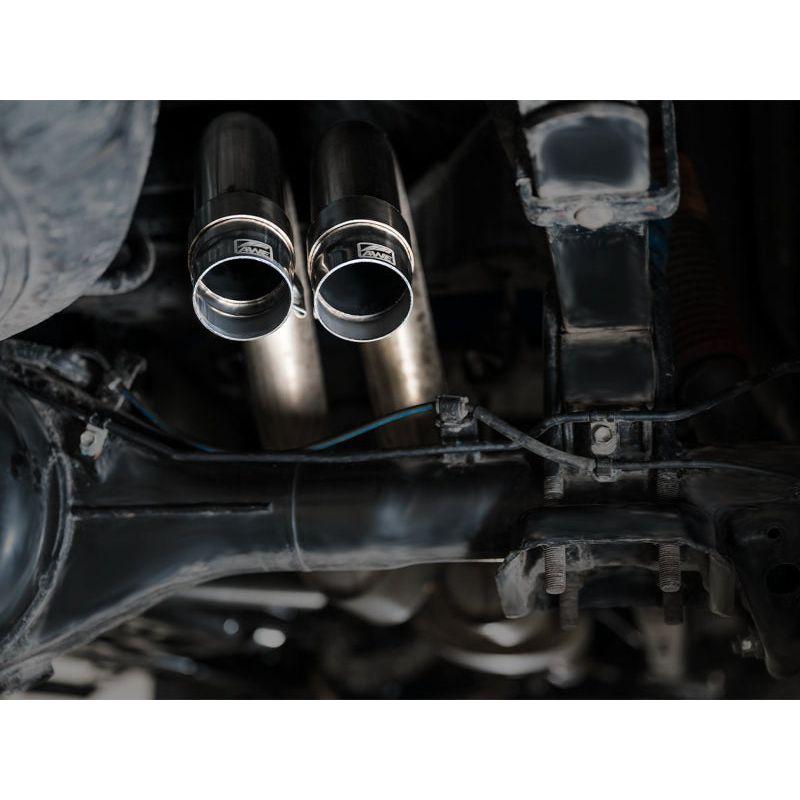 AWE 2016-2023 Toyota Tacoma 0FG Exhaust with BashGuard - No Tips - The Coin Has A Say