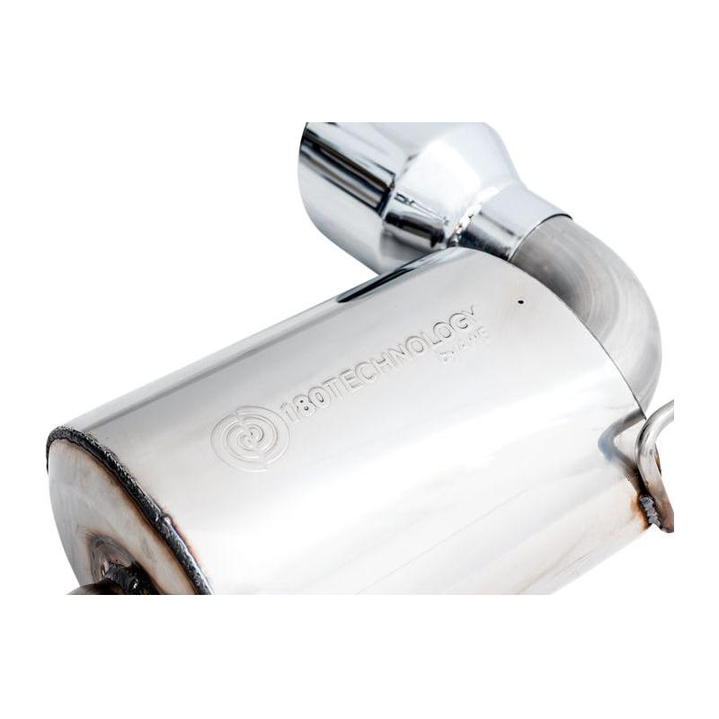 AWE 2020 Toyota Supra A90 Resonated Touring Edition Exhaust - 5in Chrome Silver Tips - The Coin Has A Say