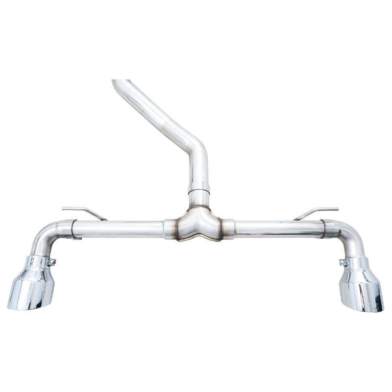 AWE 2022 VW GTI MK8 Touring Edition Exhaust - Chrome Silver Tips - The Coin Has A Say