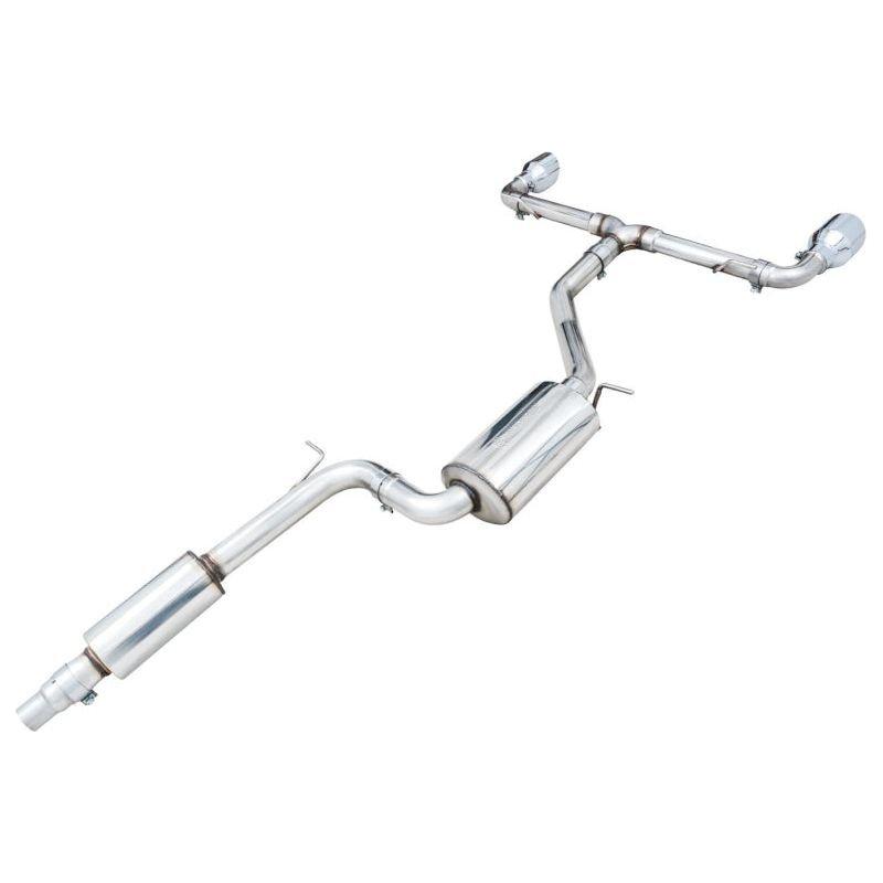 AWE 2022 VW GTI MK8 Touring Edition Exhaust - Chrome Silver Tips - The Coin Has A Say