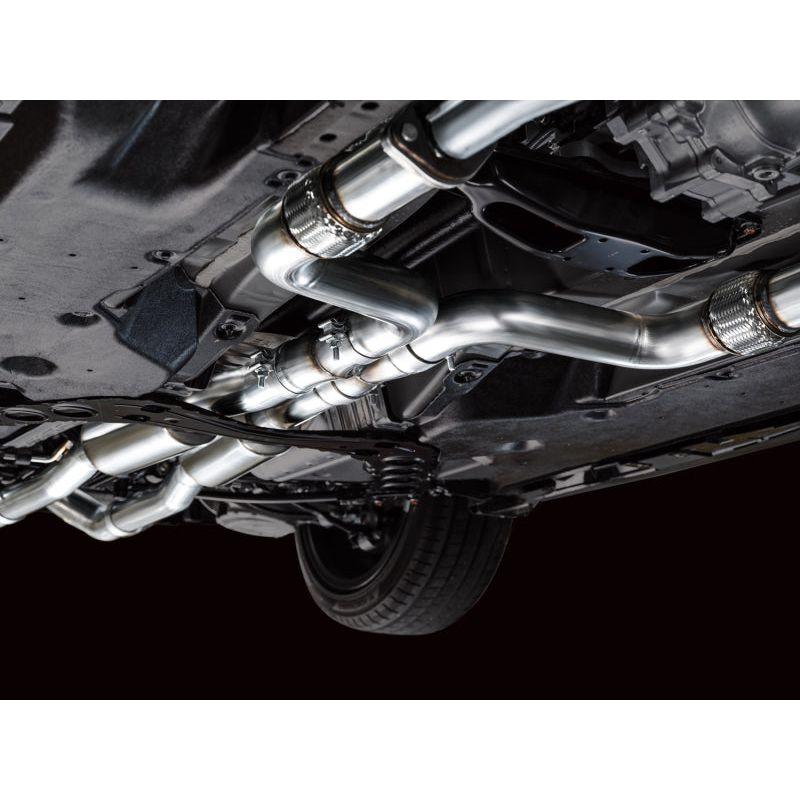 AWE 2023 Nissan Z RZ34 RWD Touring Edition Catback Exhaust System w/ Chrome Silver Tips - The Coin Has A Say