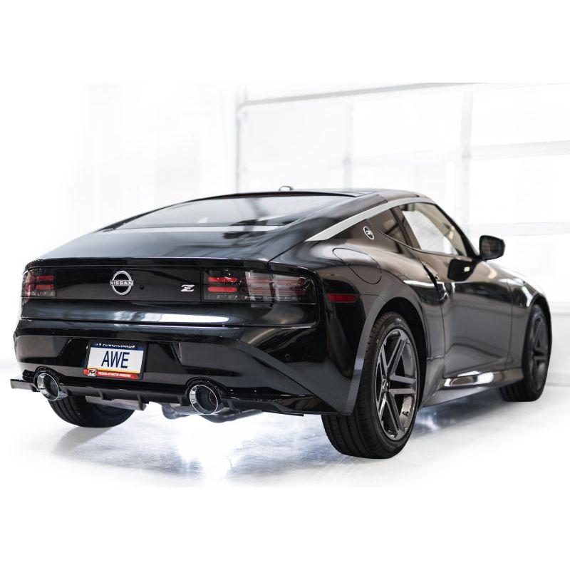 AWE 2023 Nissan Z RZ34 RWD Touring Edition Catback Exhaust System w/ Chrome Silver Tips - The Coin Has A Say