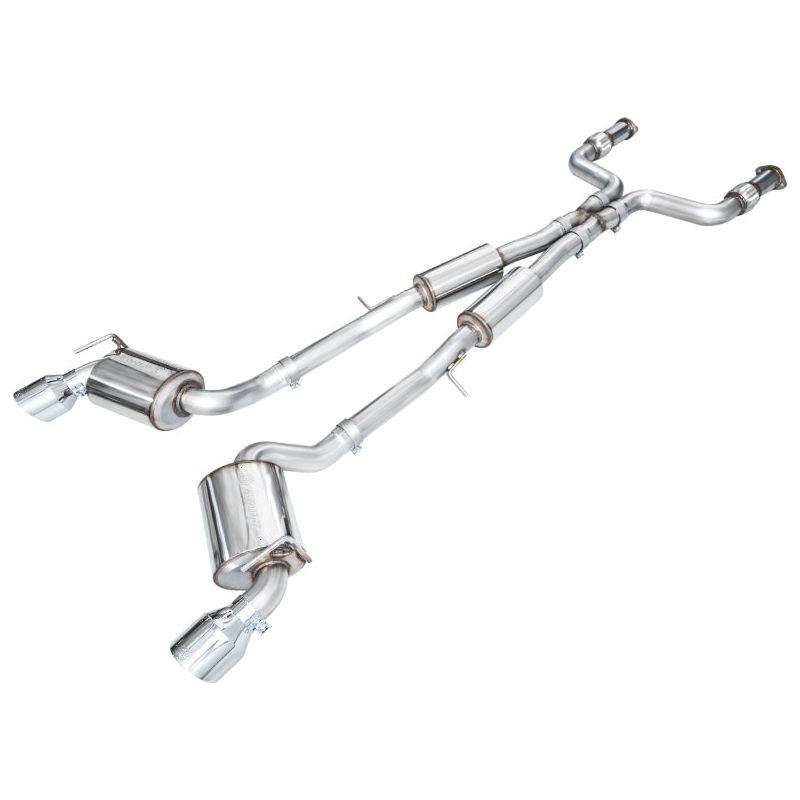 AWE 2023 Nissan Z RZ34 RWD Touring Edition Catback Exhaust System w/ Chrome Silver Tips - The Coin Has A Say