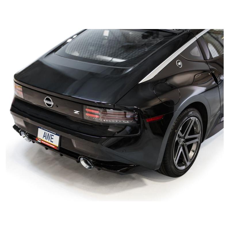 AWE 2023 Nissan Z RZ34 RWD Touring Edition Catback Exhaust System w/ Chrome Silver Tips - The Coin Has A Say