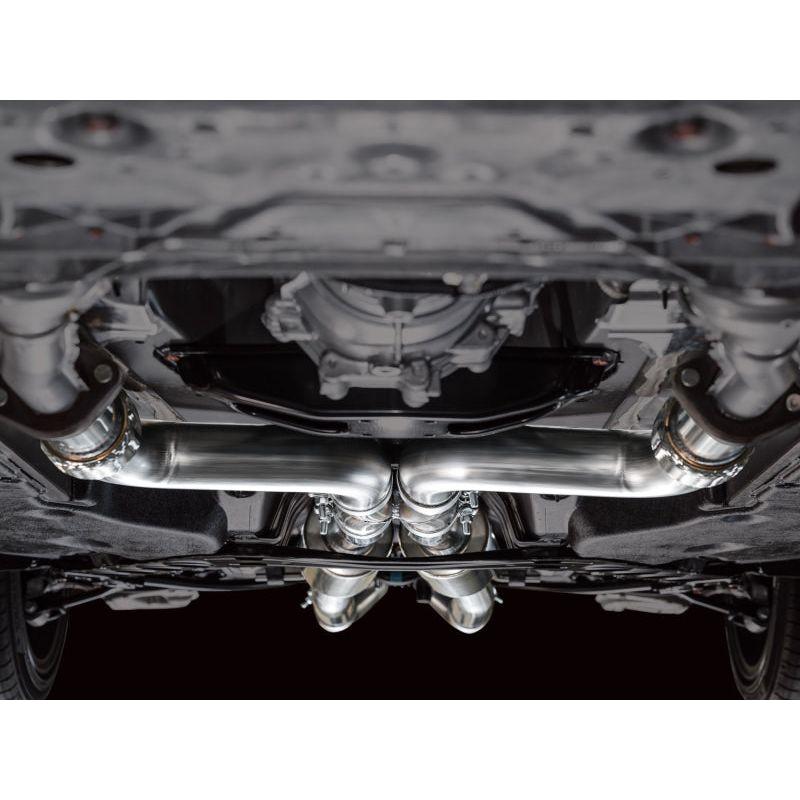 AWE 2023 Nissan Z RZ34 RWD Touring Edition Catback Exhaust System w/ Chrome Silver Tips - The Coin Has A Say