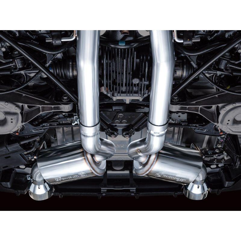 AWE 2023 Nissan Z RZ34 RWD Touring Edition Catback Exhaust System w/ Chrome Silver Tips - The Coin Has A Say