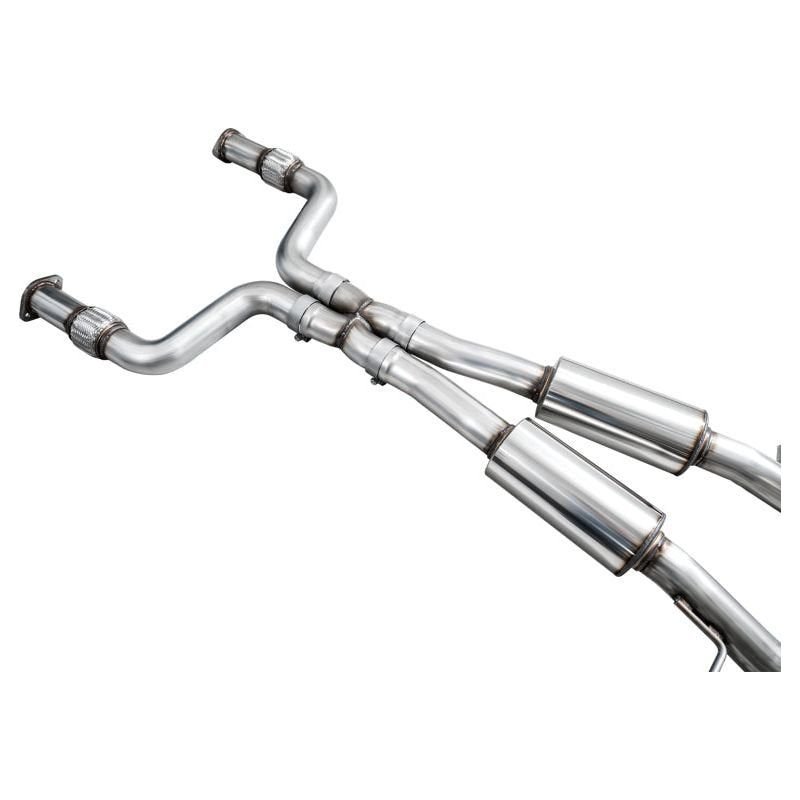AWE 2023 Nissan Z RZ34 RWD Touring Edition Catback Exhaust System w/ Diamond Black Tips - The Coin Has A Say