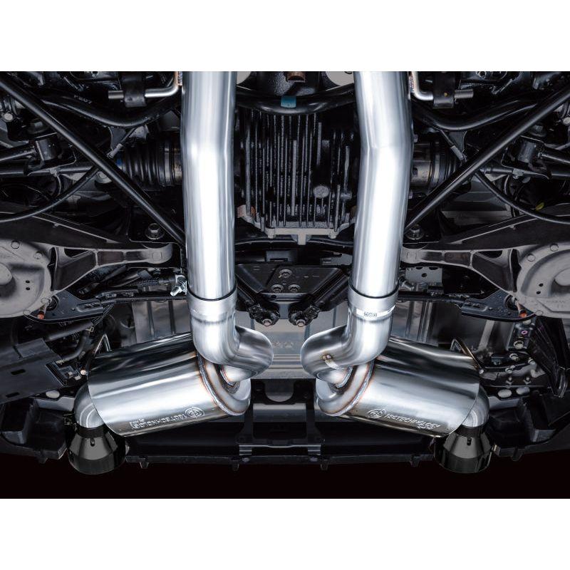 AWE 2023 Nissan Z RZ34 RWD Touring Edition Catback Exhaust System w/ Diamond Black Tips - The Coin Has A Say