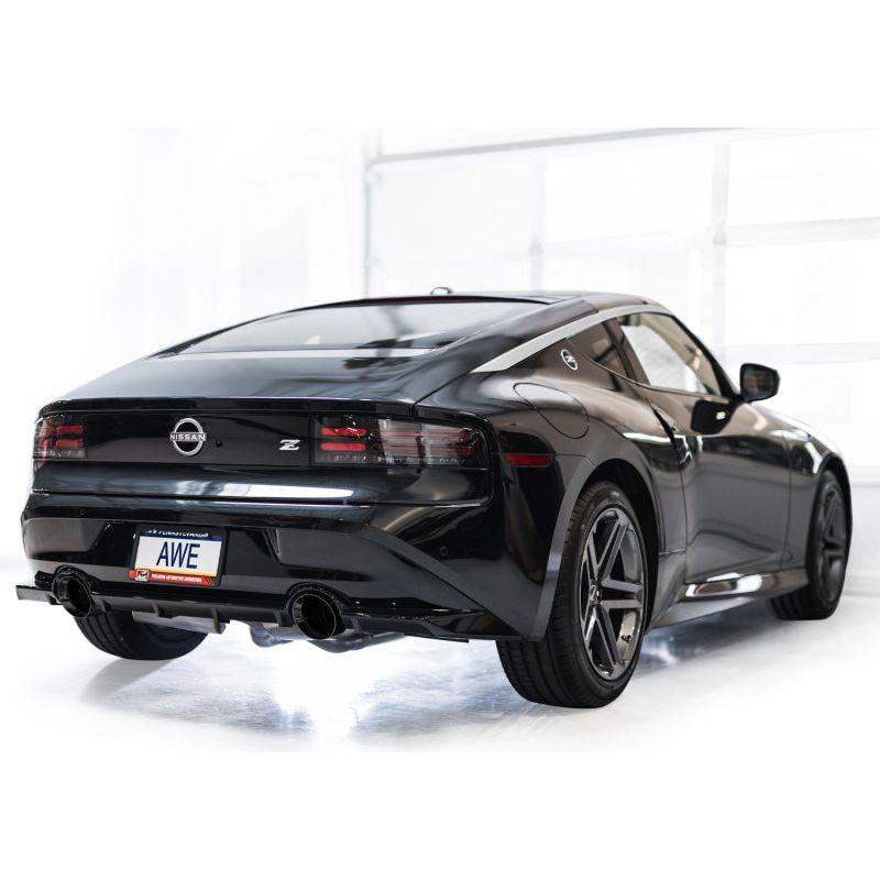 AWE 2023 Nissan Z RZ34 RWD Touring Edition Catback Exhaust System w/ Diamond Black Tips - The Coin Has A Say