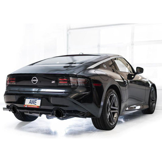 AWE 2023 Nissan Z RZ34 RWD Touring Edition Catback Exhaust System w/ Diamond Black Tips - The Coin Has A Say