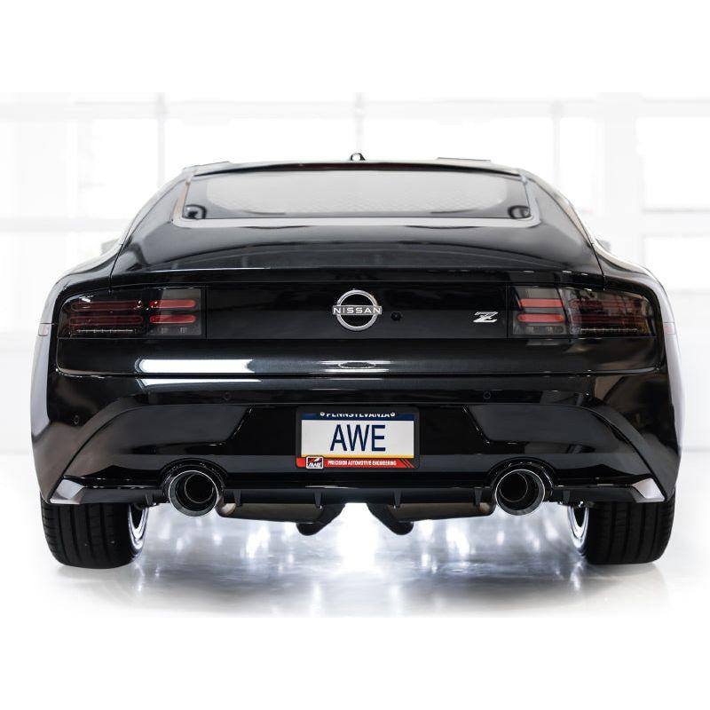 AWE 2023 Nissan Z RZ34 RWD Track Edition Catback Exhaust System w/ Chrome Silver Tips - The Coin Has A Say