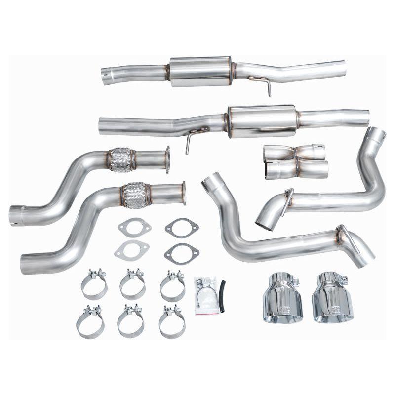 AWE 2023 Nissan Z RZ34 RWD Track Edition Catback Exhaust System w/ Chrome Silver Tips - The Coin Has A Say