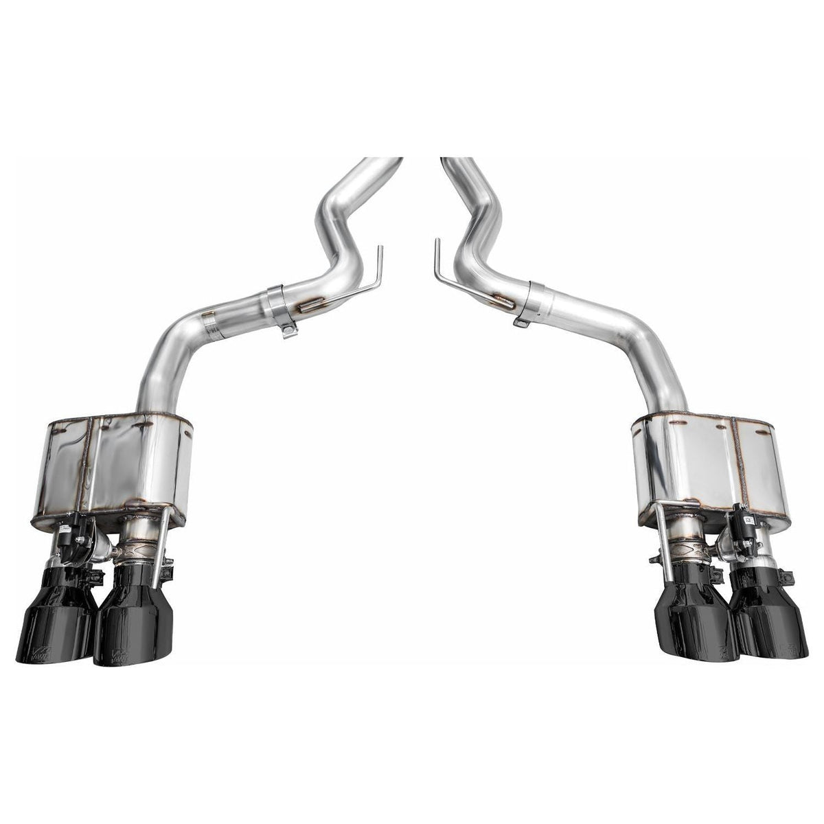 AWE 2024 Ford Mustang GT Fastback S650 RWD SwitchPath Catback Exhaust w/ Quad Diamond Black Tips - The Coin Has A Say