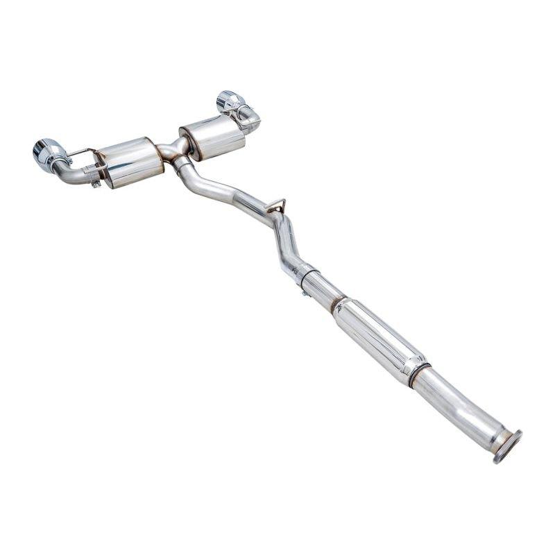 AWE Subaru BRZ/ Toyota GR86/ Toyota 86 Touring Edition Cat-Back Exhaust- Chrome Silver Tips - The Coin Has A Say