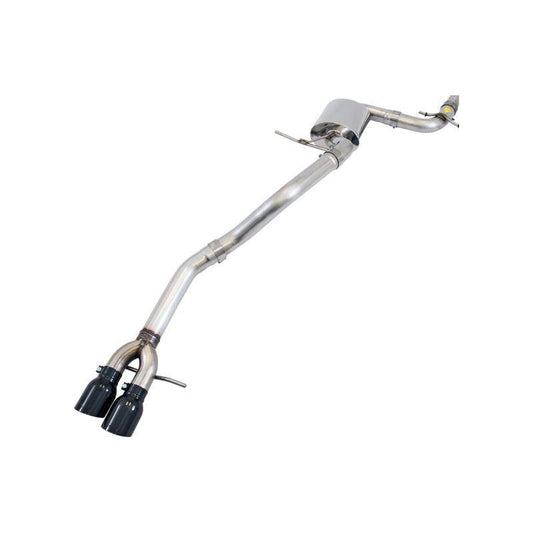 AWE Tuning 09-14 Volkswagen Jetta Mk6 1.4T Track Edition Exhaust - Diamond Black Tips - The Coin Has A Say