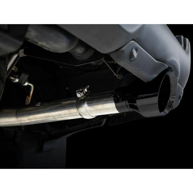 AWE Tuning 09-18 RAM 1500 5.7L (w/Cutouts) 0FG Dual Rear Exit Cat-Back Exhaust - Diamond Black Tips - The Coin Has A Say