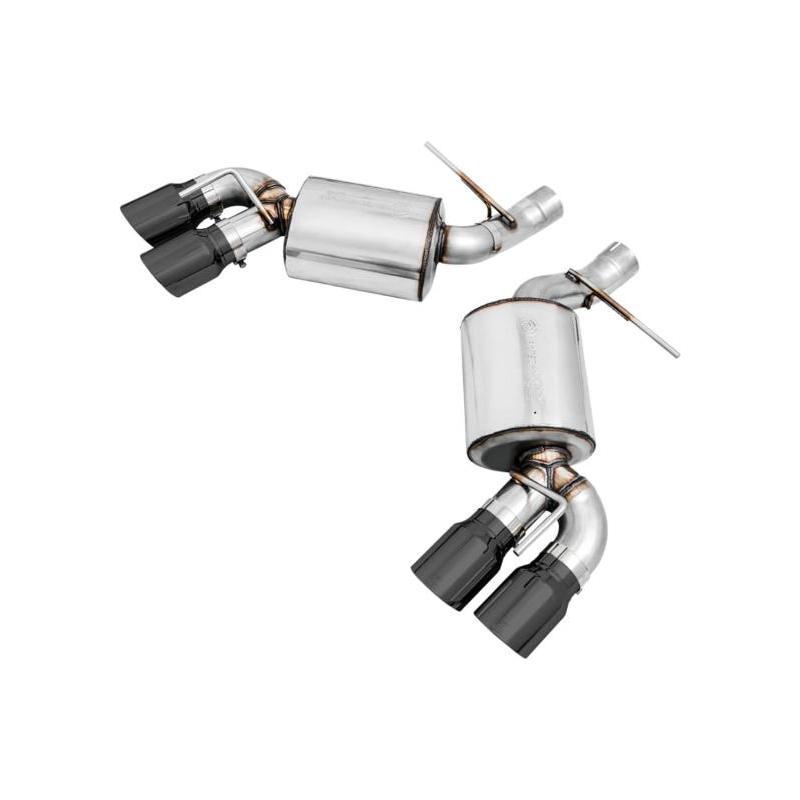 AWE Tuning 16-19 Chevrolet Camaro SS Axle-back Exhaust - Touring Edition (Quad Diamond Black Tips) - The Coin Has A Say