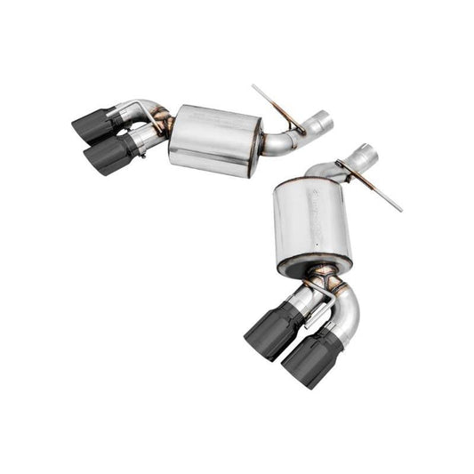 AWE Tuning 16-19 Chevrolet Camaro SS Axle-back Exhaust - Touring Edition (Quad Diamond Black Tips) - The Coin Has A Say