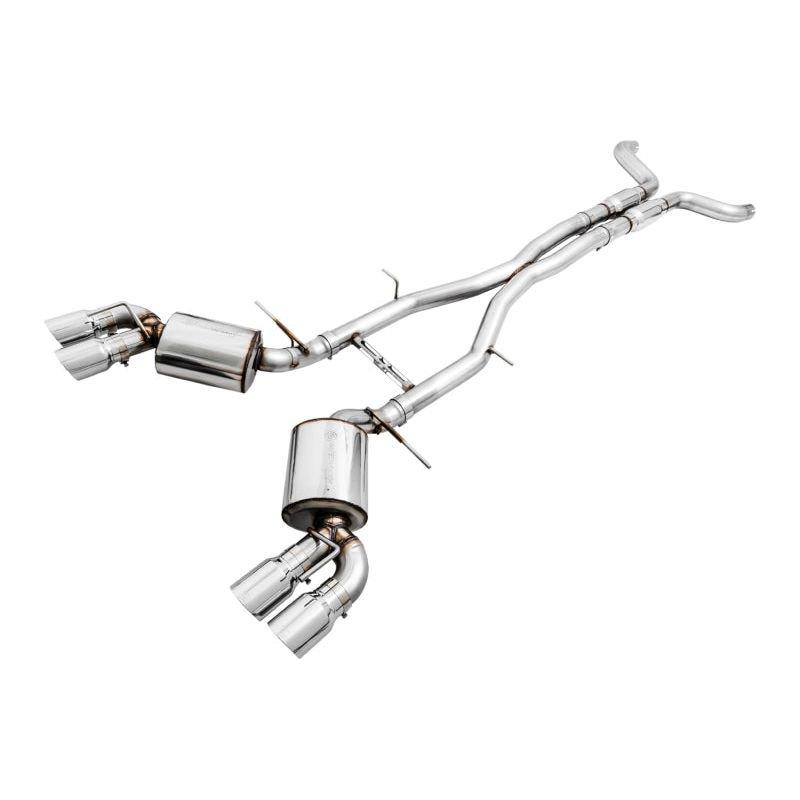 AWE Tuning 16-19 Chevy Camaro SS Res Cat-Back Exhaust -Touring Edition (Quad Chrome Silver Tips) - The Coin Has A Say