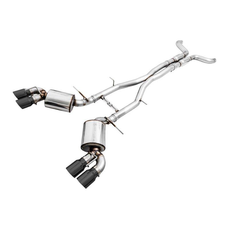 AWE Tuning 16-19 Chevy Camaro SS Res Cat-Back Exhaust -Touring Edition (Quad Diamond Black Tips) - The Coin Has A Say