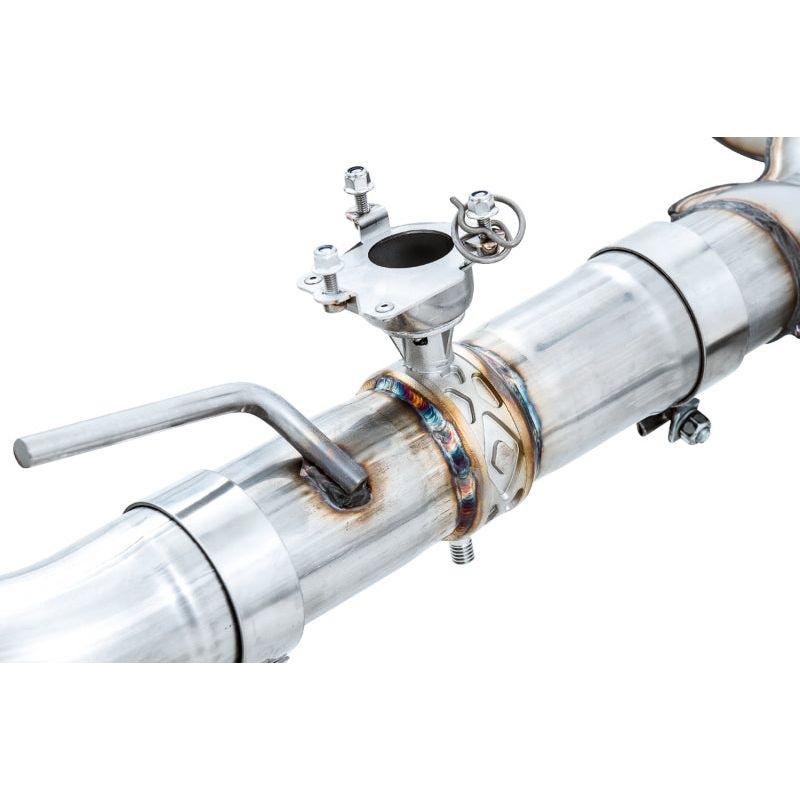 AWE Tuning 17-19 Audi RS3 8V SwitchPath Exhaust w/Diamond Black RS-Style Tips - The Coin Has A Say