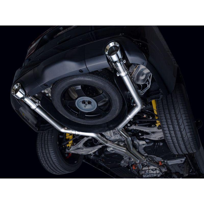 AWE Tuning 18-23 Dodge Durango SRT & Hellcat Track Edition Exhaust - Chrome Silver Tips - The Coin Has A Say