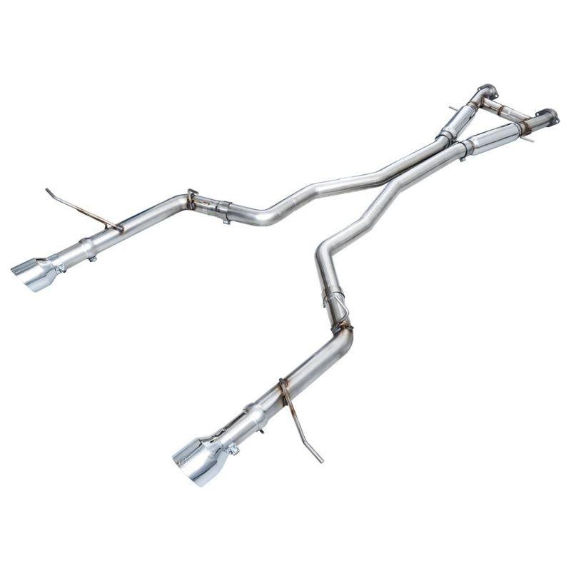AWE Tuning 18-23 Dodge Durango SRT & Hellcat Track Edition Exhaust - Chrome Silver Tips - The Coin Has A Say
