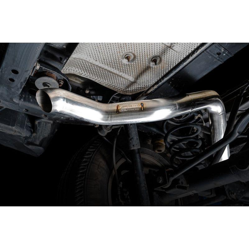AWE Tuning 20-21 Jeep Gladiator JT 3.6L Trail Edition Cat-Back Exhaust - The Coin Has A Say