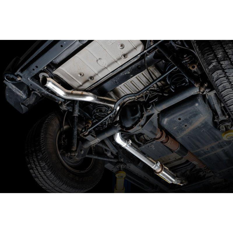 AWE Tuning 20-21 Jeep Gladiator JT 3.6L Trail Edition Cat-Back Exhaust - The Coin Has A Say