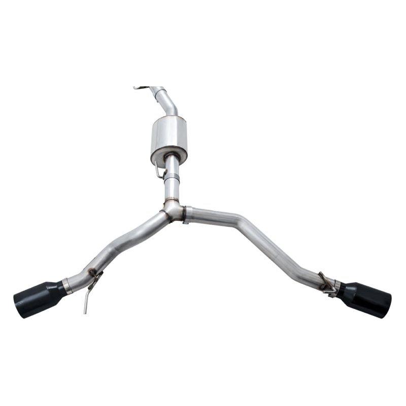 AWE Tuning 20-21 Jeep Gladiator JT 3.6L Tread Edition Cat-Back Dual Exhaust - Diamond Black Tip - The Coin Has A Say
