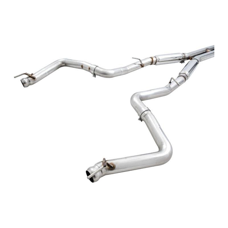 AWE Tuning 2015+ Dodge Challenger 6.4L/6.2L Supercharged Track Edition Exhaust - Use Stock Tips - The Coin Has A Say