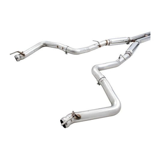 AWE Tuning 2015+ Dodge Challenger 6.4L/6.2L Supercharged Track Edition Exhaust - Use Stock Tips - The Coin Has A Say