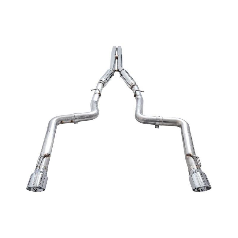 AWE Tuning 2015+ Dodge Charger 6.4L/6.2L Supercharged Track Edition Exhaust - Chrome Silver Tips - The Coin Has A Say