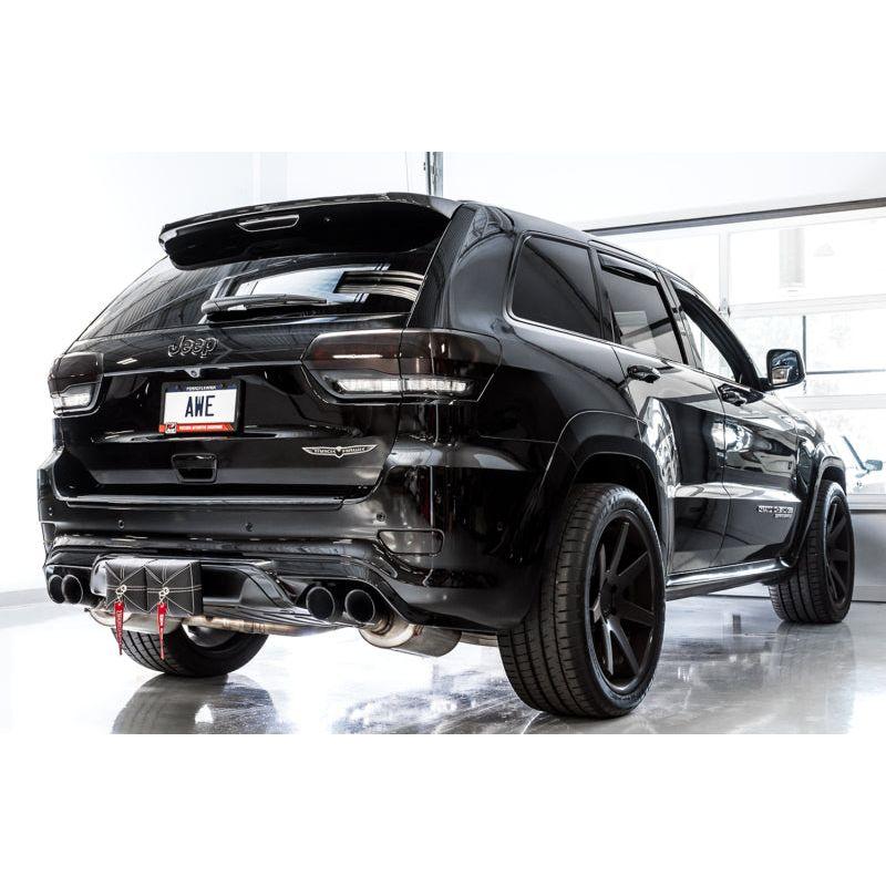 AWE Tuning 2020 Jeep Grand Cherokee SRT/Trackhawk Track Edition Exhaust - Use w/Stock Tips - The Coin Has A Say