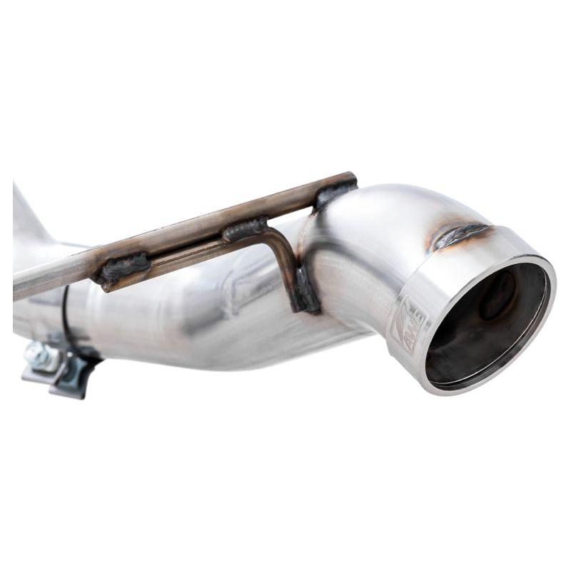 AWE Tuning 2021+ Ford Bronco 0FG Exhaust (No Tips) w/ Bash Guard - The Coin Has A Say