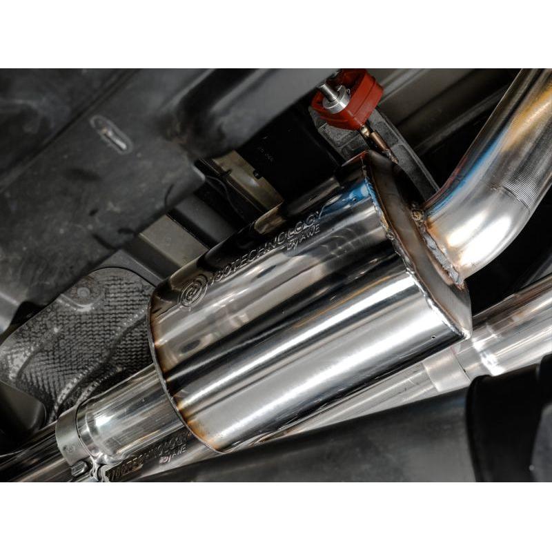 AWE Tuning 2021 RAM 1500 TRX 0FG Cat-Back Exhaust - Diamond Black Tips - The Coin Has A Say