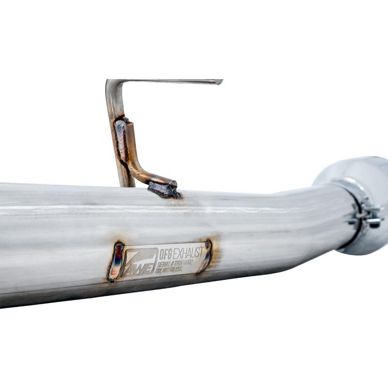 AWE Tuning 2021 RAM 1500 TRX 0FG Cat-Back Exhaust - Diamond Black Tips - The Coin Has A Say