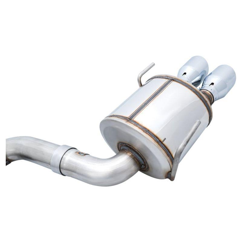 AWE Tuning 2022+ VB Subaru WRX Touring Edition Exhaust - Chrome Silver Tips - The Coin Has A Say