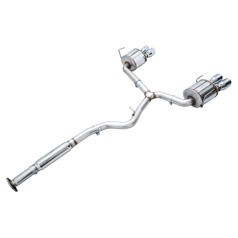 AWE Tuning 2022+ VB Subaru WRX Touring Edition Exhaust - Chrome Silver Tips - The Coin Has A Say