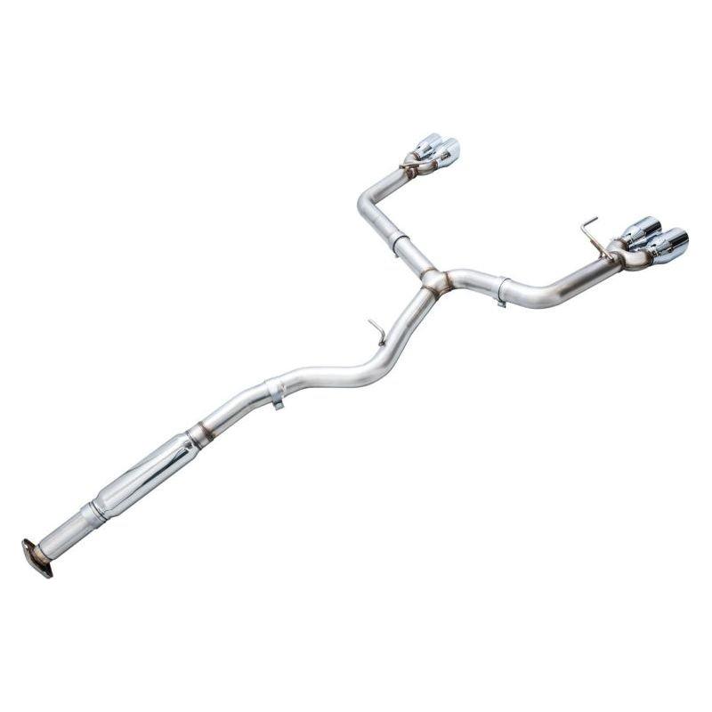AWE Tuning 2022+ VB Subaru WRX Track Edition Exhaust - Chrome Silver Tips - The Coin Has A Say