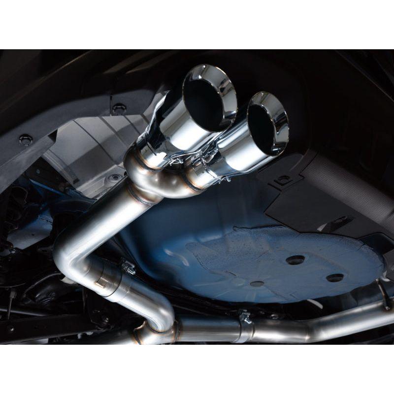 AWE Tuning 2022+ VB Subaru WRX Track Edition Exhaust - Chrome Silver Tips - The Coin Has A Say