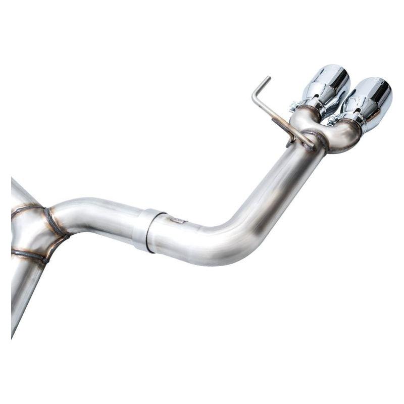 AWE Tuning 2022+ VB Subaru WRX Track Edition Exhaust - Chrome Silver Tips - The Coin Has A Say