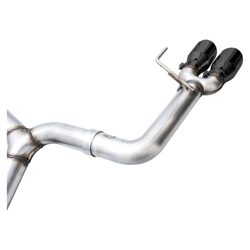AWE Tuning 2022+ VB Subaru WRX Track Edition Exhaust - Diamond Black Tips - The Coin Has A Say