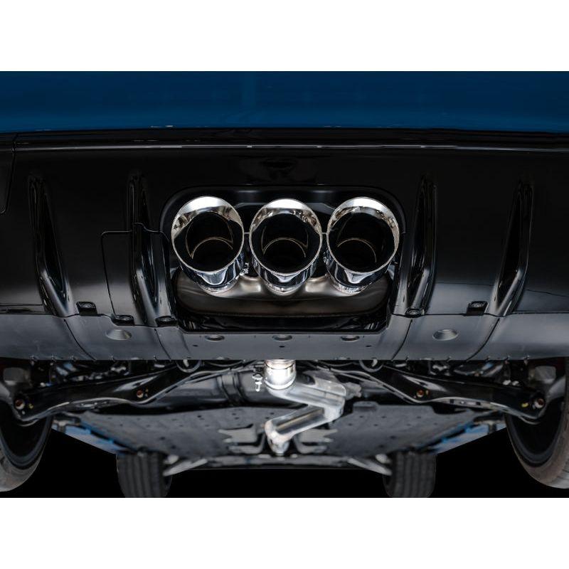 AWE Tuning 2023 Honda Civic Type R FL5 Touring Edition Exhaust w/ Triple Chrome Silver Tips - The Coin Has A Say