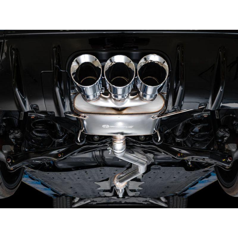 AWE Tuning 2023 Honda Civic Type R FL5 Touring Edition Exhaust w/ Triple Chrome Silver Tips - The Coin Has A Say