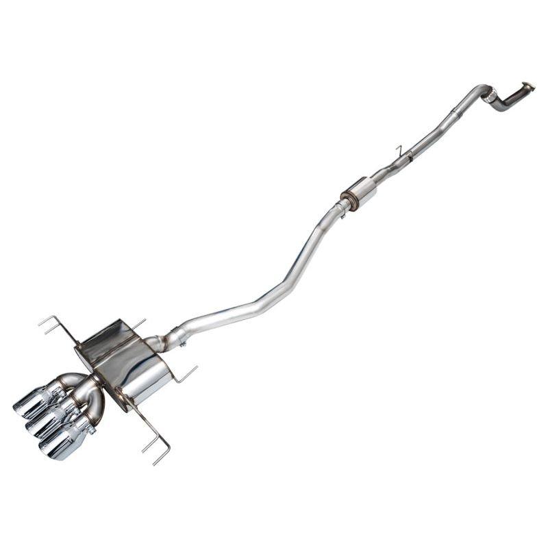 AWE Tuning 2023 Honda Civic Type R FL5 Touring Edition Exhaust w/ Triple Chrome Silver Tips - The Coin Has A Say