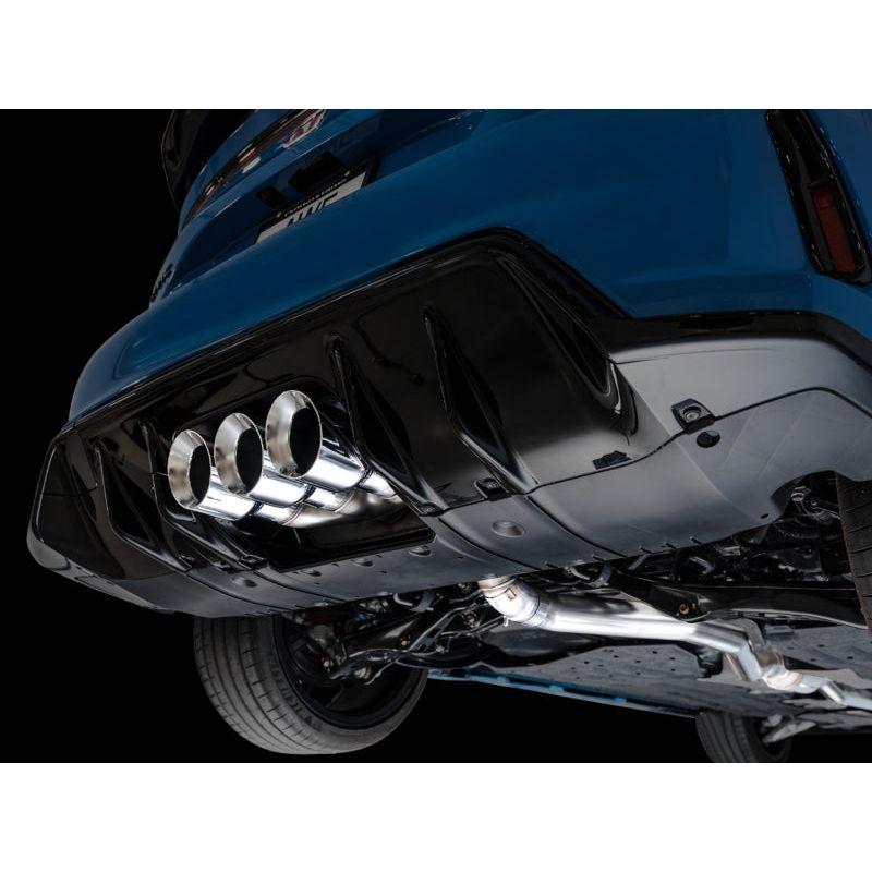 AWE Tuning 2023 Honda Civic Type R FL5 Touring Edition Exhaust w/ Triple Chrome Silver Tips - The Coin Has A Say
