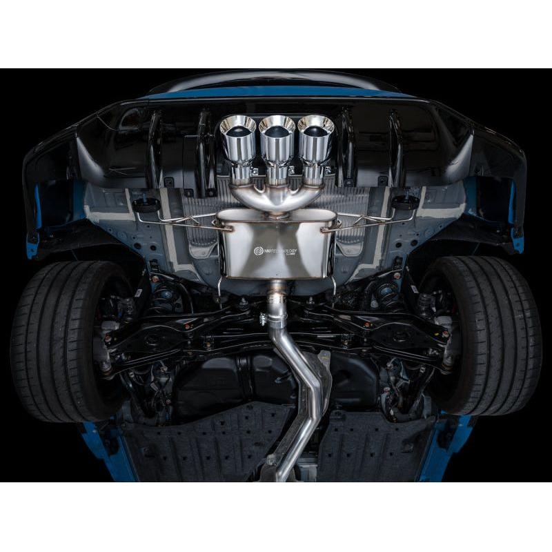 AWE Tuning 2023 Honda Civic Type R FL5 Touring Edition Exhaust w/ Triple Chrome Silver Tips - The Coin Has A Say